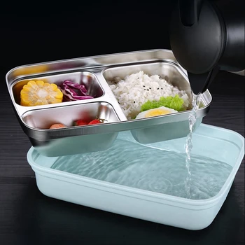 Big deal 1L 304 Stainless Steel Insulated Lunch Box Children's Lunch Box Compartment Portable Handle Lunch Box with Chopsticks
Big deal 1L 304 Stainless Steel Insulated Lunch Box Children's Lunch Box Compartment Portable Handle Lunch Box with Chopsticks