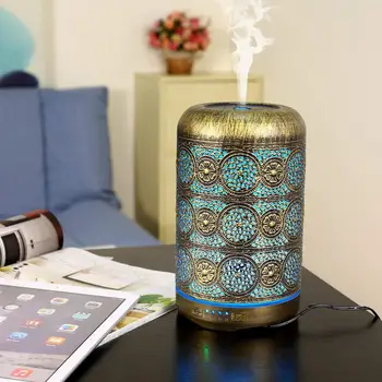 250ML Ultrasonic Air humidifier Essential Oil Aroma Diffuser 7 Colors Night Light Auto Shut Off Timer Best gift for Office home
250ML Ultrasonic Air humidifier Essential Oil Aroma Diffuser 7 Colors Night Light Auto Shut Off Timer Best gift for Office home