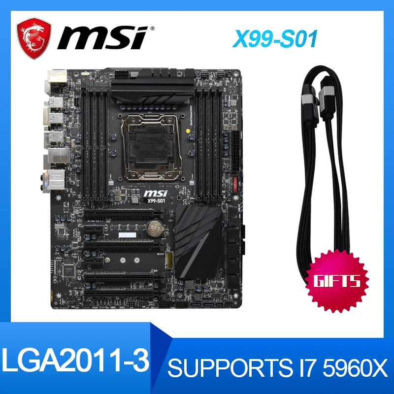 FOR MSI X99-S01 X99 motherboard 2011-3 pin DDR4 M.2 supports E5 2680 v3 Original Used motherboard
FOR MSI X99-S01 X99 motherboard 2011-3 pin DDR4 M.2 supports E5 2680 v3 Original Used motherboard