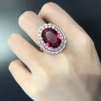 MOONROCY Rose Gold Color Crystal Rings Red Party Wedding Rings Exaggerated Party Jewelry Wholesale for Women Gift Dropshipping 
MOONROCY Rose Gold Color Crystal Rings Red Party Wedding Rings Exaggerated Party Jewelry Wholesale for Women Gift Dropshipping