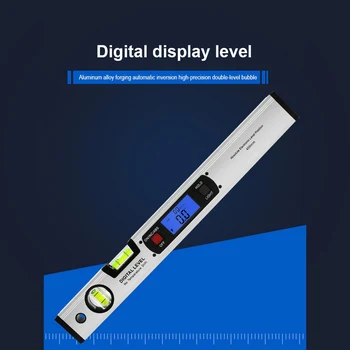 400mm Digital Inclinometer Protractor Electronic Spirit Level Goniometer High Precision Angle Slope Meter Ruler Auto Power Off
400mm Digital Inclinometer Protractor Electronic Spirit Level Goniometer High Precision Angle Slope Meter Ruler Auto Power Off