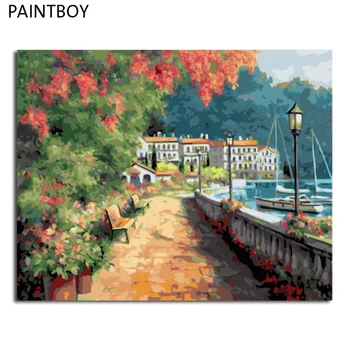 PAINTBOY Landscape Framed Pictures Painting By Numbers Painting and Calligraphy DIY Coloring By Numbers on Canvas
PAINTBOY Landscape Framed Pictures Painting By Numbers Painting and Calligraphy DIY Coloring By Numbers on Canvas