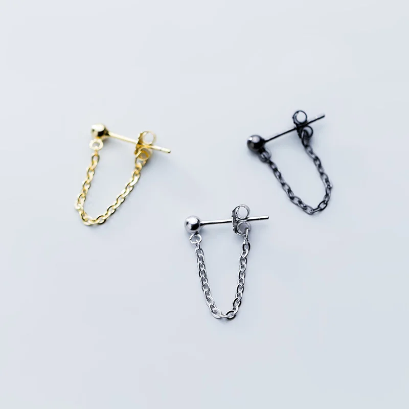 925 Sterling Silver Fashion Gold Color Drop Dangle Earrings for Women Student Personalized Causal Pendientes Femme Punk Jewelry
925 Sterling Silver Fashion Gold Color Drop Dangle Earrings for Women Student Personalized Causal Pendientes Femme Punk Jewelry