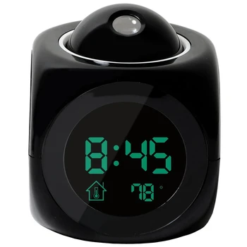 New Fashion Attention Projection Digital Weather LCD Snooze Alarm Clock Projector Color Display LED Backlight Bell Timer
New Fashion Attention Projection Digital Weather LCD Snooze Alarm Clock Projector Color Display LED Backlight Bell Timer