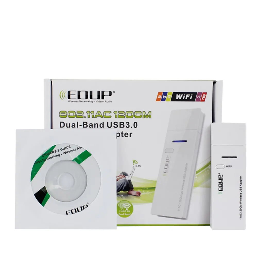 1200Mbps Transmission Rate EP-AC1601 USB Wifi Adapter Wireless USB Wifi Receiver Professional Ethernet Adapter
1200Mbps Transmission Rate EP-AC1601 USB Wifi Adapter Wireless USB Wifi Receiver Professional Ethernet Adapter