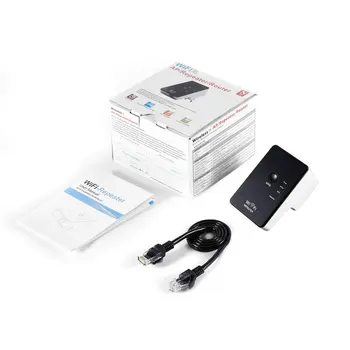 WR04 Wireless 300Mbps Repeater Network Router Roteador Wifi Signal Extender Range Expander Booster Bridge With US/EU/UK Plug
WR04 Wireless 300Mbps Repeater Network Router Roteador Wifi Signal Extender Range Expander Booster Bridge With US/EU/UK Plug