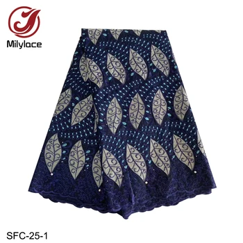 2019 Latest Swiss Lace Fabric Dress African French Voile Lace In Switzerland High Quality Nigerian Dry Cotton Lace Fabric SFC-25
2019 Latest Swiss Lace Fabric Dress African French Voile Lace In Switzerland High Quality Nigerian Dry Cotton Lace Fabric SFC-25