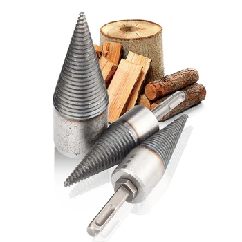 32mm- 50mm Firewood Splitter Machine Drill Wood Cone Reamer Punch Driver Drill Bit Split Drilling Tools Wood Breaker Tool
32mm- 50mm Firewood Splitter Machine Drill Wood Cone Reamer Punch Driver Drill Bit Split Drilling Tools Wood Breaker Tool