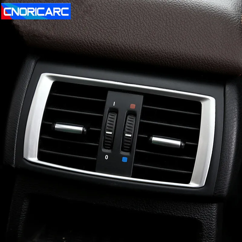 Chrome Air Vent Trim For BMW X3 X4 F25 F26 Console Rear Air Conditioner Outlet Decorative Frame Cover Sticker Interior Sticker 
Chrome Air Vent Trim For BMW X3 X4 F25 F26 Console Rear Air Conditioner Outlet Decorative Frame Cover Sticker Interior Sticker