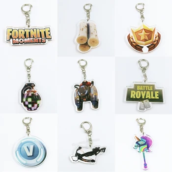 Fortnites Acrylic Pendant Keychain Fortress Night Keychain Creative Jewelry Battle Royale Key Ring Children Christmas Gifts
Fortnites Acrylic Pendant Keychain Fortress Night Keychain Creative Jewelry Battle Royale Key Ring Children Christmas Gifts