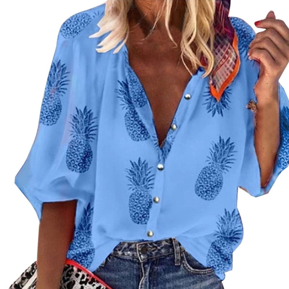 Oversize Blouse Women Spring Summer Tops Shirt 2020 Womens Tops and Blouses Long-Sleeve Pineapple Print Plus Size 5XL Blusas
Oversize Blouse Women Spring Summer Tops Shirt 2020 Womens Tops and Blouses Long-Sleeve Pineapple Print Plus Size 5XL Blusas