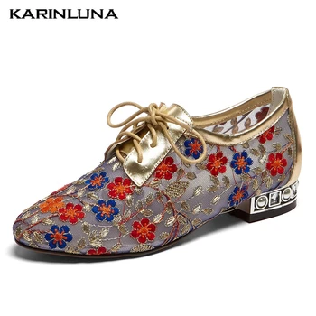 Karinluna New Arrival Plus Size 42 Flowers Air Mesh Shoelaces Women Shoes Pumps
Karinluna New Arrival Plus Size 42 Flowers Air Mesh Shoelaces Women Shoes Pumps