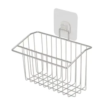 Kitchen Bathroom Self-Adhesive Hanging Basket Stainless Steel Caddy Drainer Wall Storage Rack Dish Towel Organizator
Kitchen Bathroom Self-Adhesive Hanging Basket Stainless Steel Caddy Drainer Wall Storage Rack Dish Towel Organizator