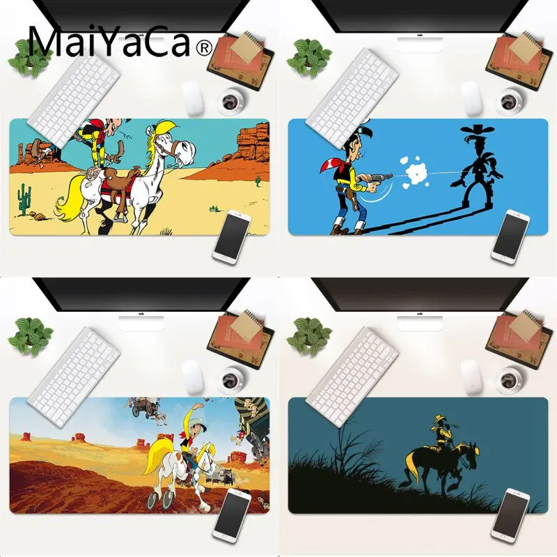 MaiYaCa Non Slip PC Lucky Luke DIY Design Pattern Game mousepad Gaming Mouse Pad Large Deak Mat 700x300mm for overwatch/cs go
MaiYaCa Non Slip PC Lucky Luke DIY Design Pattern Game mousepad Gaming Mouse Pad Large Deak Mat 700x300mm for overwatch/cs go