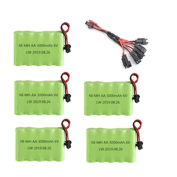 6v 3000mAh NIMH Battery and Charger set For RC toys Cars Boats Robots Tanks Gun parts AA Ni-MH 6v Rechargeable Battery Pack
6v 3000mAh NIMH Battery and Charger set For RC toys Cars Boats Robots Tanks Gun parts AA Ni-MH 6v Rechargeable Battery Pack