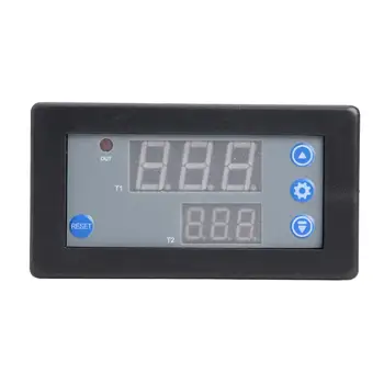 1500W 10A 12V Time Delay Relay Module Dual Display Cycle Relay Timer Delay with Buzzer Alarm
1500W 10A 12V Time Delay Relay Module Dual Display Cycle Relay Timer Delay with Buzzer Alarm