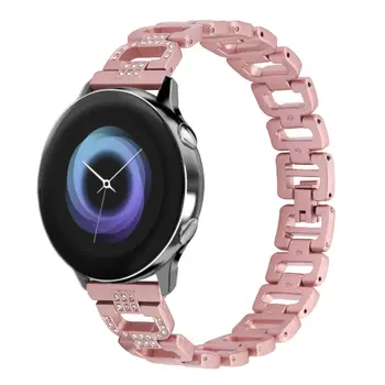 Bling Rhinestone Strap For Samsung Galaxy Watch Active Stainless Steel Watchband For Galaxy Watch Active Band Women Bracelet 
Bling Rhinestone Strap For Samsung Galaxy Watch Active Stainless Steel Watchband For Galaxy Watch Active Band Women Bracelet