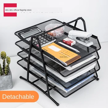 Mesh Document Shelf Three Layer Four-layer Document Holder Information Basket Metal File Frame Desktop Rack Files
Mesh Document Shelf Three Layer Four-layer Document Holder Information Basket Metal File Frame Desktop Rack Files