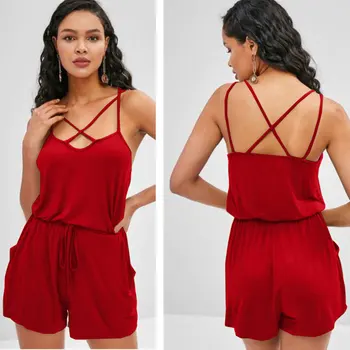 European And American Style Nightclub Sexy Solid Color Holiday Cross Knitted Suspender Overalls
European And American Style Nightclub Sexy Solid Color Holiday Cross Knitted Suspender Overalls