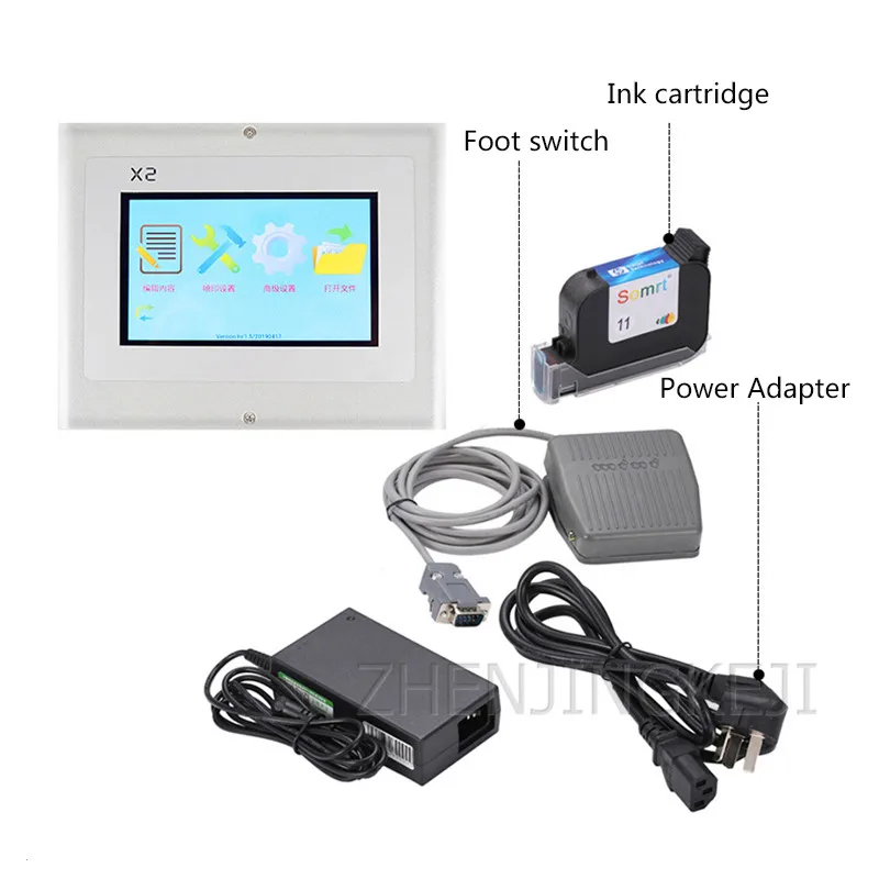 Intelligent Small Coding Machine Fully Automatic Inkjet Printer Production Date QR Code Coding Machine Printing range 2-5 (mm)
Intelligent Small Coding Machine Fully Automatic Inkjet Printer Production Date QR Code Coding Machine Printing range 2-5 (mm)