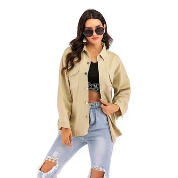 6218 # WOMEN'S Dress 2019 Autumn And Winter Casual Lettered Embroidery Shirt Versatile Bat Sleeve Coat Women's 2020 New
6218 # WOMEN'S Dress 2019 Autumn And Winter Casual Lettered Embroidery Shirt Versatile Bat Sleeve Coat Women's 2020 New