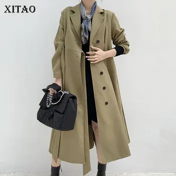 XITAO Pleated Trench Fashion New Women Single Breast Patchwork 2020 Goddess Fan Casual Style Loose Minority Coat Top ZY1455
XITAO Pleated Trench Fashion New Women Single Breast Patchwork 2020 Goddess Fan Casual Style Loose Minority Coat Top ZY1455