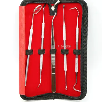 1Pack Dental Cleaning Kits 5Pcs Dental Hygiene Kits Stainless Steel Tweezers Probe Mouth Mirror for Deep Tooth Cleaning
1Pack Dental Cleaning Kits 5Pcs Dental Hygiene Kits Stainless Steel Tweezers Probe Mouth Mirror for Deep Tooth Cleaning