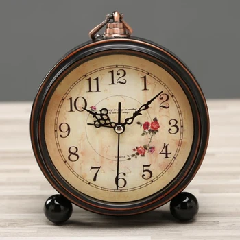 Vintage Small Alarm Clock Retro Nordic Battery Kids Standing Silent Alarm Clock Table Bedside Despertador Desk Decoration AD50AC
Vintage Small Alarm Clock Retro Nordic Battery Kids Standing Silent Alarm Clock Table Bedside Despertador Desk Decoration AD50AC