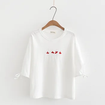 2020 Summer new women's students' loose fitting cartoon design bodysuit round neck
2020 Summer new women's students' loose fitting cartoon design bodysuit round neck