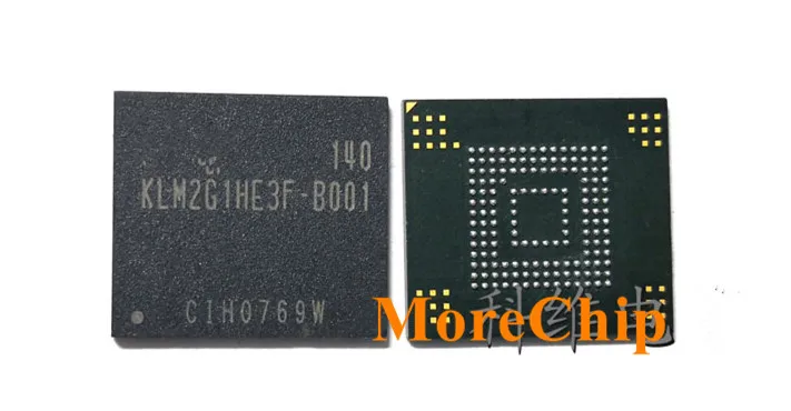 Флэш память KLM2G1HE3F B001 eMMC NAND IC 2GB паяный шар 3 шт./лот|Платы для мобильных телефонов| |