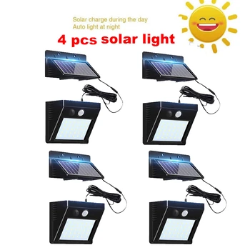 2/4pcs energia 100/56/30 led solar light outdoor Street Light PIR Motion Sensor for garden decoration lamp Security Spot Lights
2/4pcs energia 100/56/30 led solar light outdoor Street Light PIR Motion Sensor for garden decoration lamp Security Spot Lights