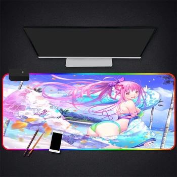 Anime Girl RGB Gaming Big Mouse Pad Large Computer Mousepad Colorful LED Backlight Mause Keyboard Desk Mat
Anime Girl RGB Gaming Big Mouse Pad Large Computer Mousepad Colorful LED Backlight Mause Keyboard Desk Mat