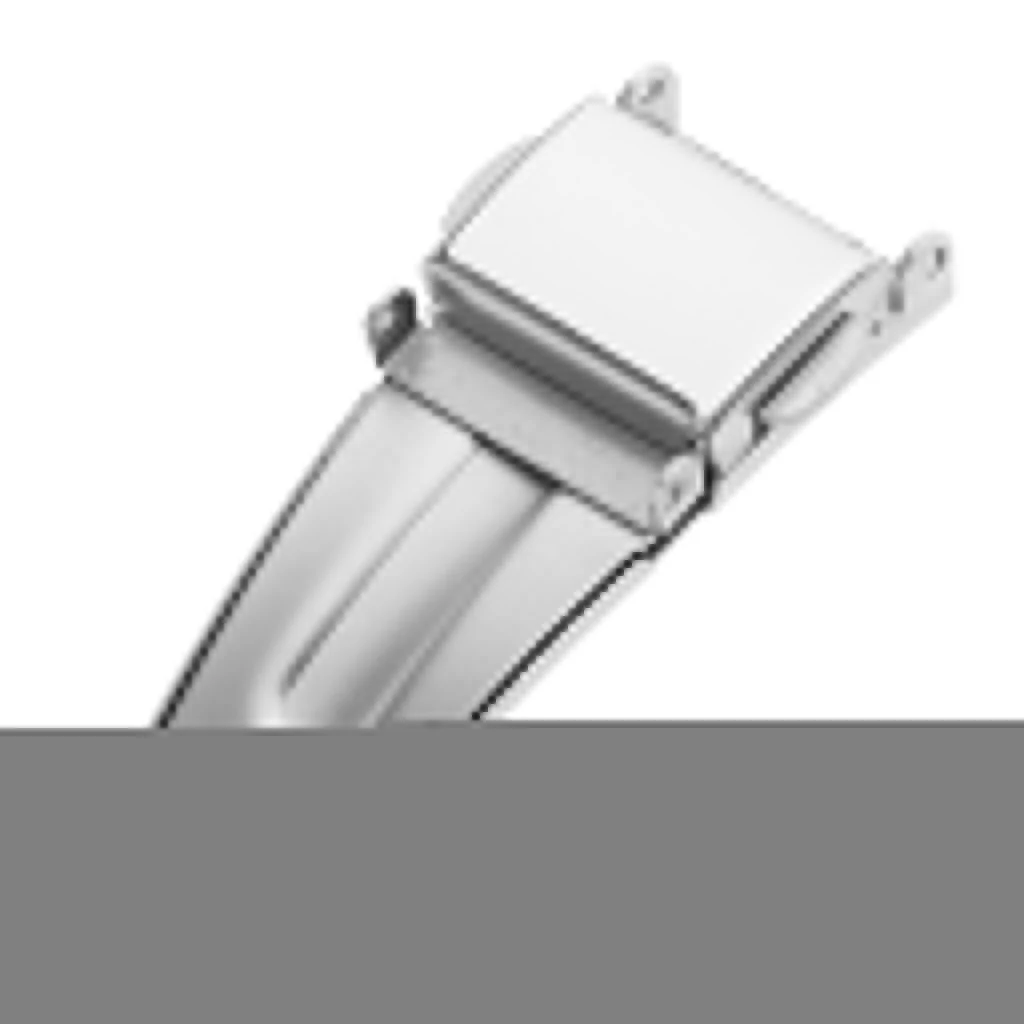 10 Pieces/Lot silver color Watch Buckle Stainless Steel Deployment Clasp Folding Double Push Buckle 5mm-22mm