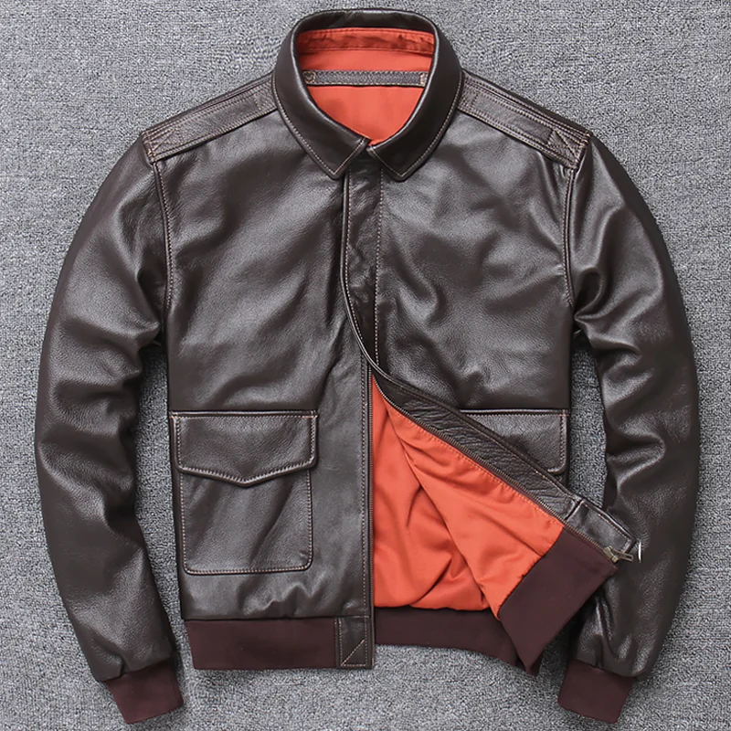 European Style Oversized Flight Mens Genuine Leather Coat XXXXL Plus Size Winter Bomber Cow Leather Jackets Overcoats Brand A885
European Style Oversized Flight Mens Genuine Leather Coat XXXXL Plus Size Winter Bomber Cow Leather Jackets Overcoats Brand A885