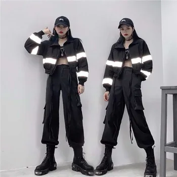 NiceMix Women Jacket Short Zipper High Waist Splicing Jackets Spring Autumn Casual Thin Outerwear Ladies Tooling Coat Streetwear
NiceMix Women Jacket Short Zipper High Waist Splicing Jackets Spring Autumn Casual Thin Outerwear Ladies Tooling Coat Streetwear