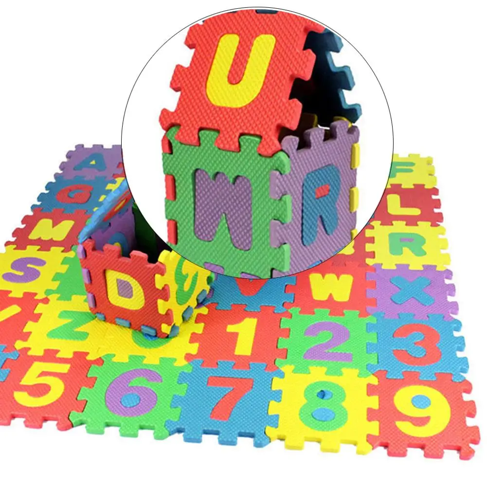 36 Pcs Baby Kids Alphanumeric Educational Puzzle Blocks Infant Child Toy Gift
36 Pcs Baby Kids Alphanumeric Educational Puzzle Blocks Infant Child Toy Gift