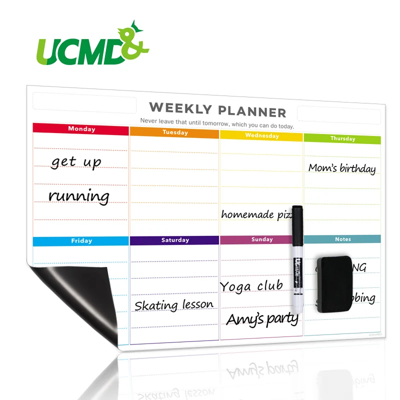 Fridge Magnets Magnetic Calendar Removable Weekly Planner Erasable Drawing Monthly Planner Board Fridge Schedule Magnet Stickers
Fridge Magnets Magnetic Calendar Removable Weekly Planner Erasable Drawing Monthly Planner Board Fridge Schedule Magnet Stickers