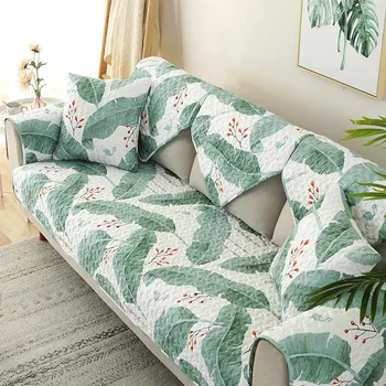 2020 New Cotton Cloth Art Fabric Sofa Cover Green Slip Resistant Slipcover Seat Couch Cover Sofa Towel for Living Room Decor 
2020 New Cotton Cloth Art Fabric Sofa Cover Green Slip Resistant Slipcover Seat Couch Cover Sofa Towel for Living Room Decor