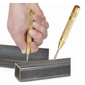 ZLinKJ 1PCS 12.7cm New 5 Inch Automatic Center Pin Punch Spring Loaded Marking Starting High Quality Holes Tools
ZLinKJ 1PCS 12.7cm New 5 Inch Automatic Center Pin Punch Spring Loaded Marking Starting High Quality Holes Tools
