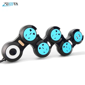 Power Strip AU Plug Socket with USB Indicator Light 10A Flexible Rotary Movable Electrical Switches Outlets 1.8m Extension Cord
Power Strip AU Plug Socket with USB Indicator Light 10A Flexible Rotary Movable Electrical Switches Outlets 1.8m Extension Cord