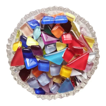 200g Irregular crystal glass mosaic tiles Mixed Color Mini Micro Glass stone Mosaic Making Puzzle for diy crafts materials
200g Irregular crystal glass mosaic tiles Mixed Color Mini Micro Glass stone Mosaic Making Puzzle for diy crafts materials