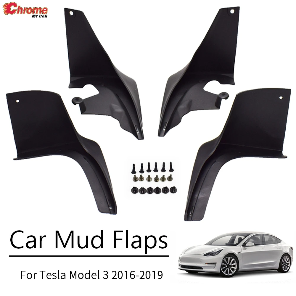 For Tesla Model 3 2016 2017 2018 2019 Set Molded Mud Flaps Mudflaps Splash Guards Mudguards Front Rear Fender protector Styling
For Tesla Model 3 2016 2017 2018 2019 Set Molded Mud Flaps Mudflaps Splash Guards Mudguards Front Rear Fender protector Styling