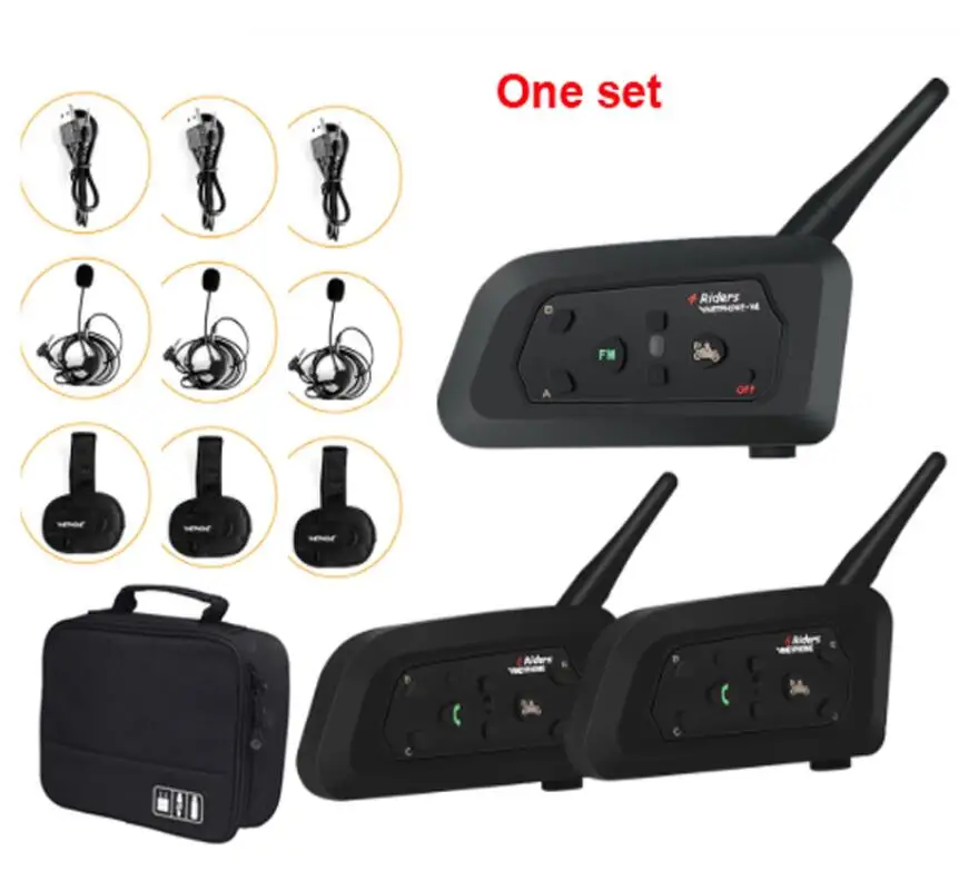 3-Way Football Referee Intercom Headset Vnetphone V4C V6C 1200M Full Duplex Bluetooth MP3 Headphone Wireless Soccer Interphone
3-Way Football Referee Intercom Headset Vnetphone V4C V6C 1200M Full Duplex Bluetooth MP3 Headphone Wireless Soccer Interphone