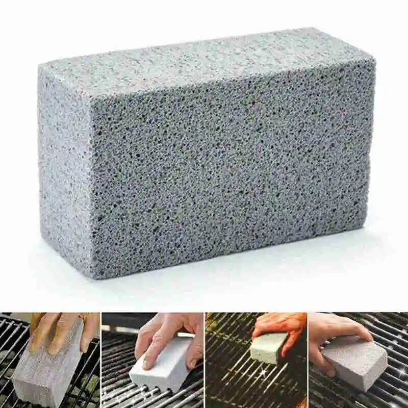 1Pcs BBQ Grill Cleaning Brick Block Barbecue Cleaning Stone BBQ Racks Stains Grease Cleaner BBQ Tools Kitchen Gadgets Decorates
1Pcs BBQ Grill Cleaning Brick Block Barbecue Cleaning Stone BBQ Racks Stains Grease Cleaner BBQ Tools Kitchen Gadgets Decorates