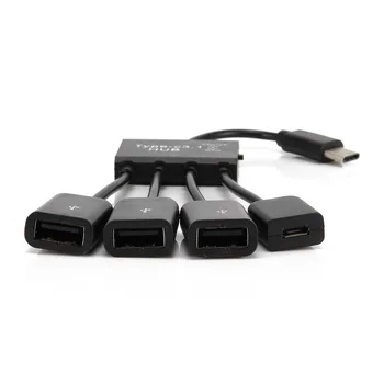 4 in 1 Multiple Type C to USB 2.0 Adapter OTG Cable Data Converter Adapter for Mouse keyboard VDX99 
4 in 1 Multiple Type C to USB 2.0 Adapter OTG Cable Data Converter Adapter for Mouse keyboard VDX99