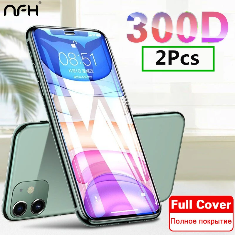 2 Pcs 300D Full Cover Tempered Glass For iPhone 11 XR Screen Protector Explosion-proof Film 9H Case On XR iPhone 11 6.1" Glass
2 Pcs 300D Full Cover Tempered Glass For iPhone 11 XR Screen Protector Explosion-proof Film 9H Case On XR iPhone 11 6.1" Glass