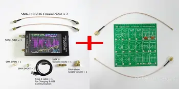 RF Demo Kit RF Test board + 4.3" IPS LCD + Metal Case+ Battery NanoVNA-F 1.5GHz VNA HF VHF UHF Vector Network Antenna Analyzer
RF Demo Kit RF Test board + 4.3" IPS LCD + Metal Case+ Battery NanoVNA-F 1.5GHz VNA HF VHF UHF Vector Network Antenna Analyzer