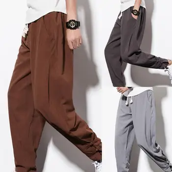 2019 Black Friday Lowest Price Casual Men Drawstring Pockets Ankle Tie Cotton Linen Plus Size Loose Harem Pants handsome
2019 Black Friday Lowest Price Casual Men Drawstring Pockets Ankle Tie Cotton Linen Plus Size Loose Harem Pants handsome