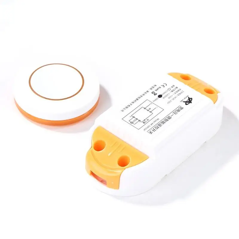 433MHz AC85-250V Intelligent 1CH Control Panel Smart Transmitter Module+Receiver ABS 100M Remote Control Distance 50X50X12mm
433MHz AC85-250V Intelligent 1CH Control Panel Smart Transmitter Module+Receiver ABS 100M Remote Control Distance 50X50X12mm