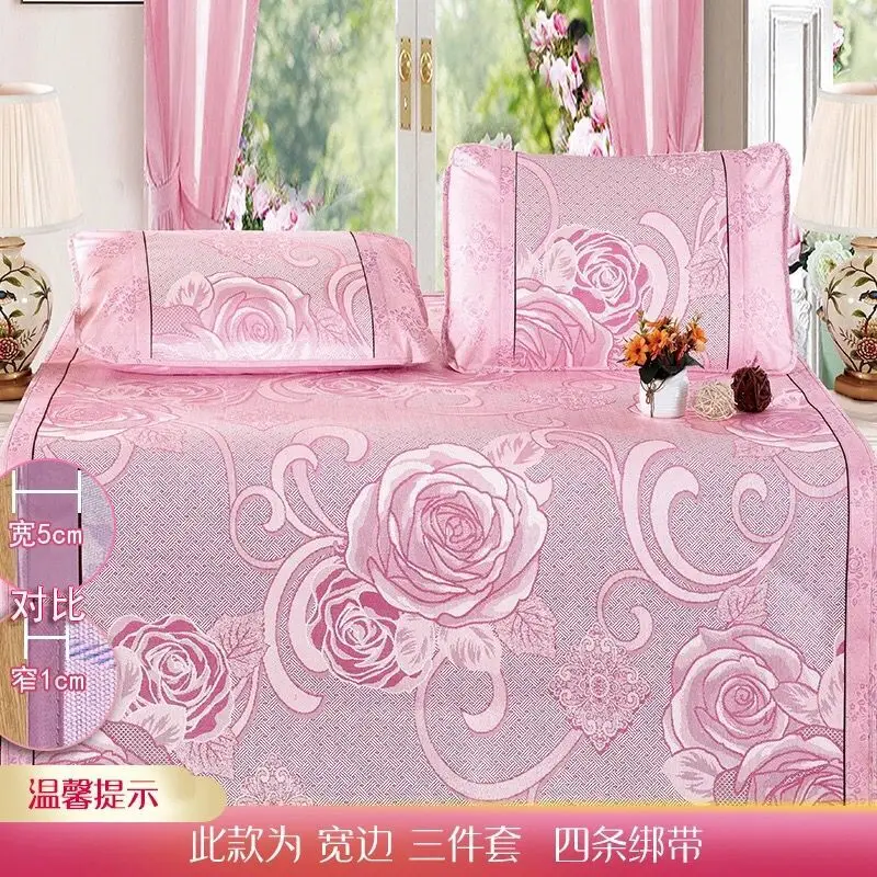 2020 New Summer Ice Silk Sleeping Mat Cool Comfortable Bed Sheet Pillowcase Kit Home Textile bed sheet and pillowcase
2020 New Summer Ice Silk Sleeping Mat Cool Comfortable Bed Sheet Pillowcase Kit Home Textile bed sheet and pillowcase